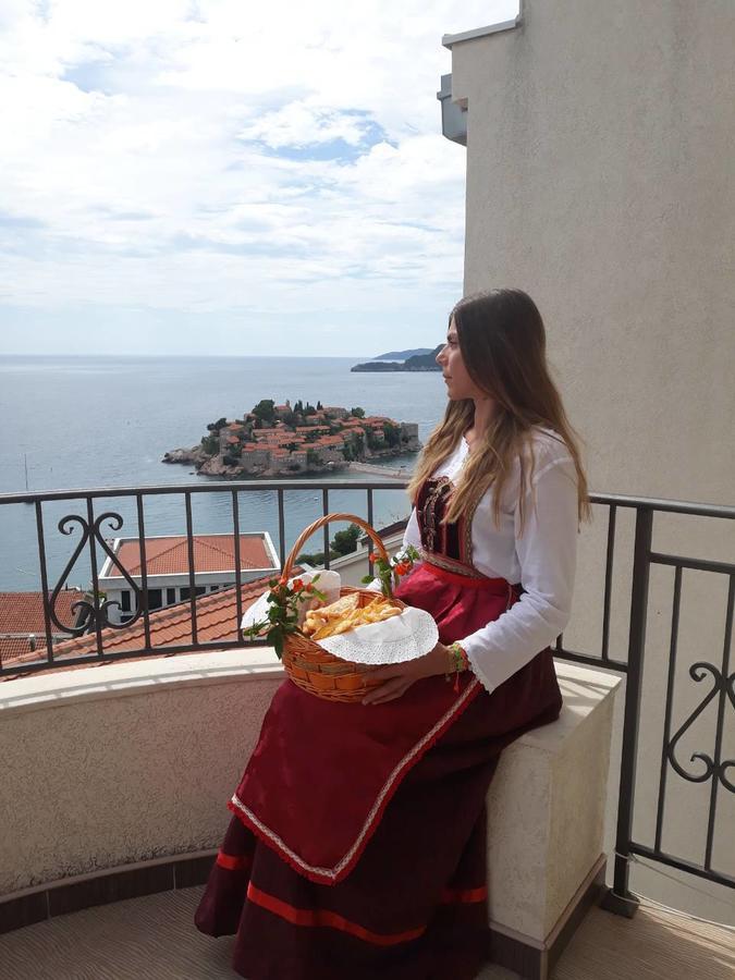 Apartments Leut Sveti Stefan Exterior foto